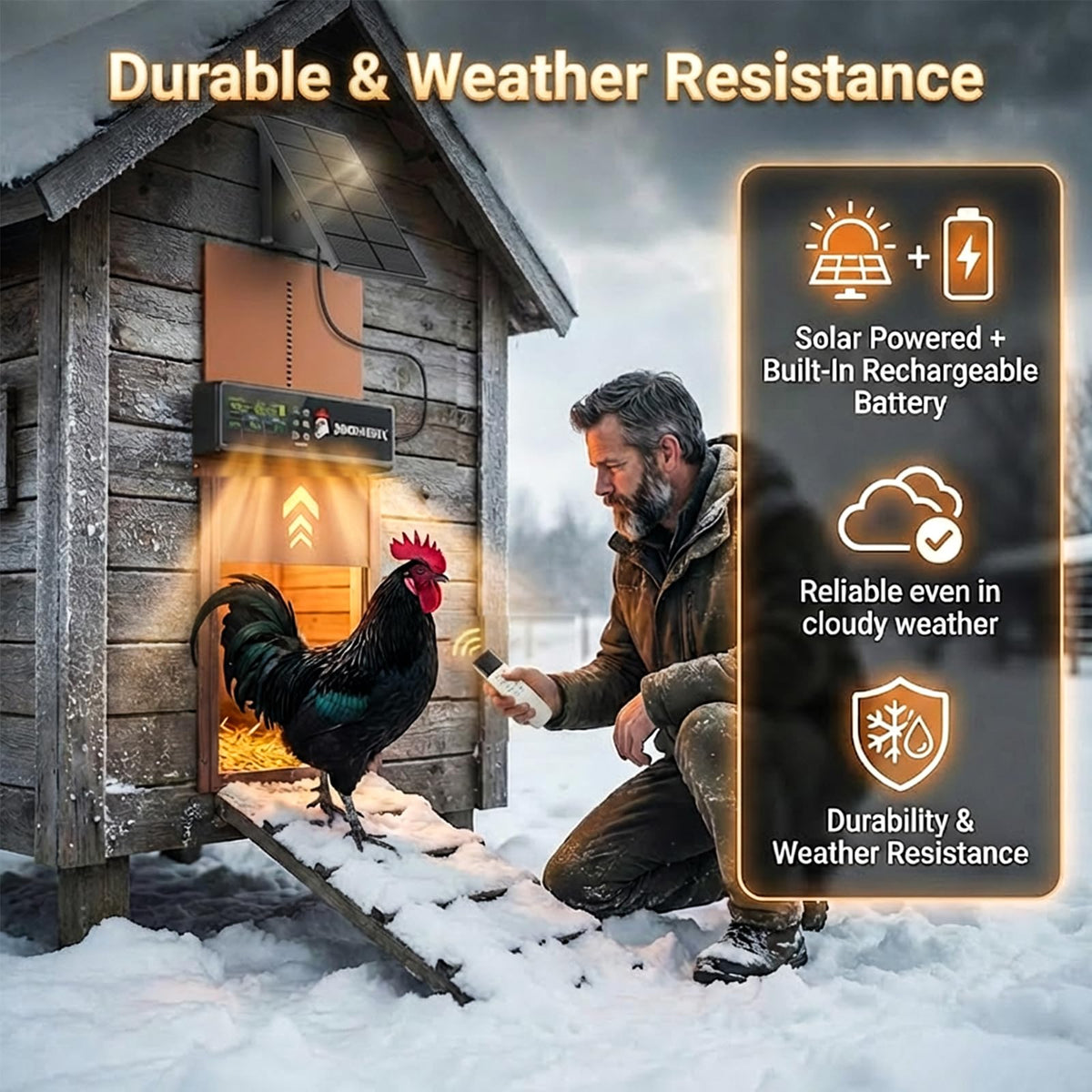 Automatic Chicken Coop Door K8371