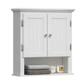 White Wall-Mounted Bathroom Cabinet V8344
