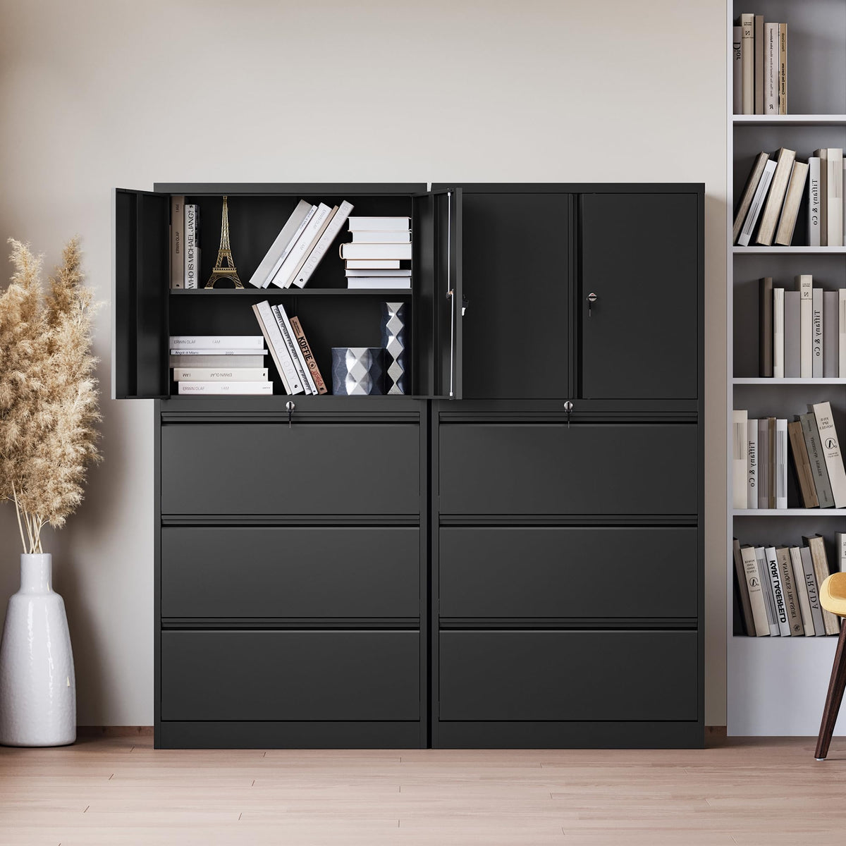 3 Drawer Metal Lockable File Cabinet P487