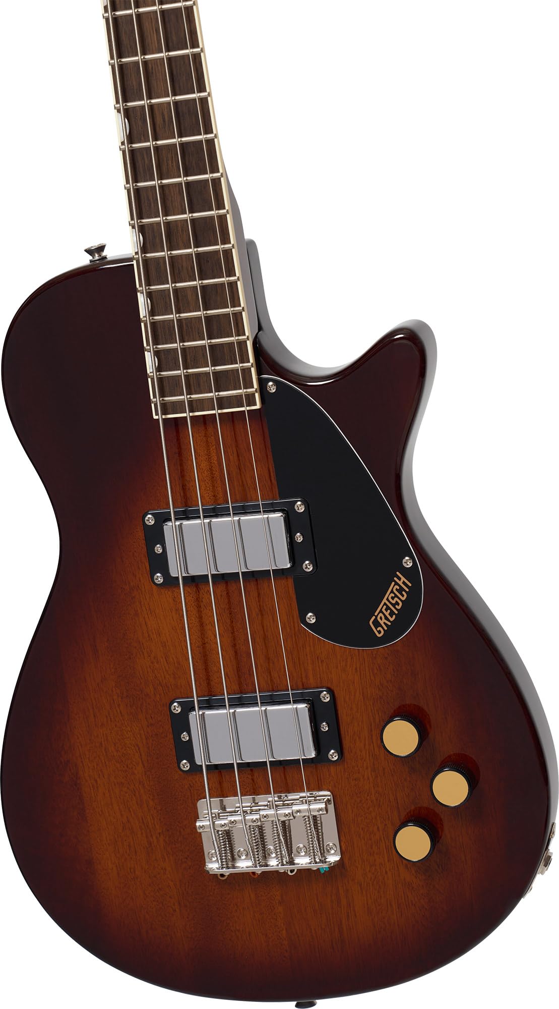 Havana Burst Short-Scale Electric Bass Guitar U20677