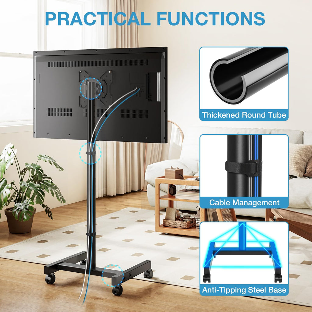 Rolling TV Stand for 13-50 Inch TVs H1863