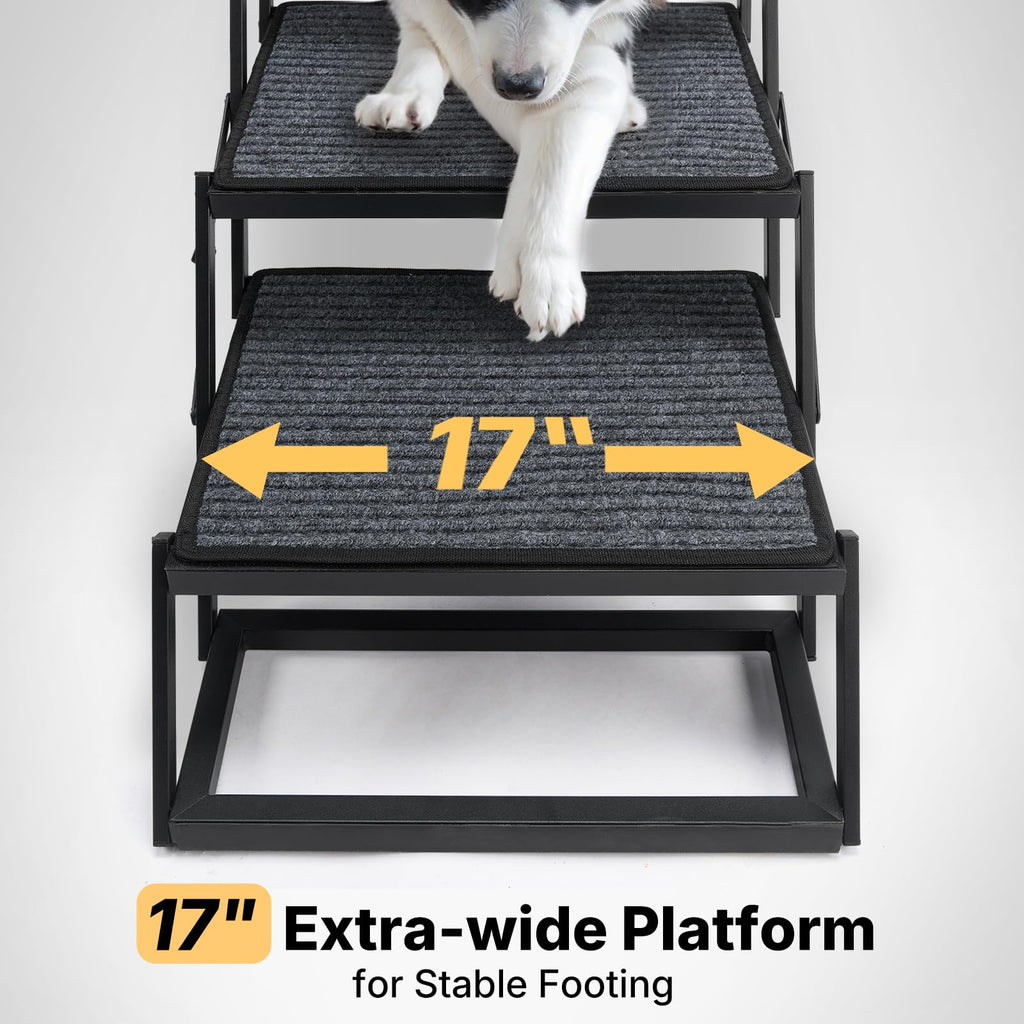 Foldable Dog Steps 17" W W826001