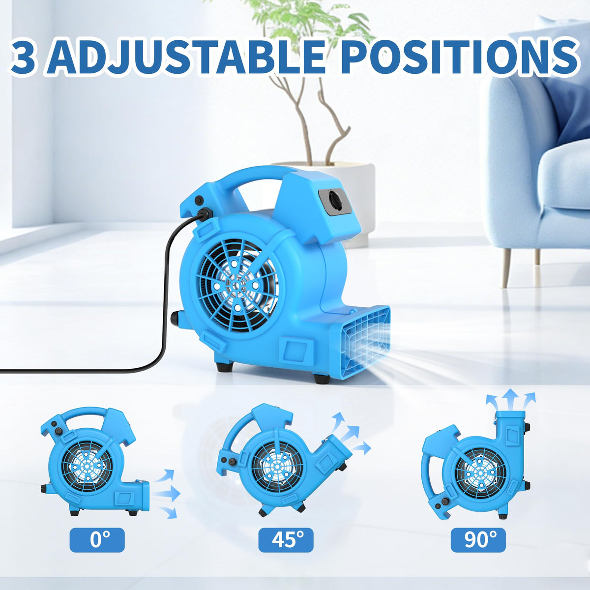500 CFM High Velocity Floor Dryer W284392