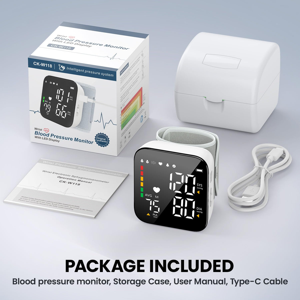 Blood Pressure Monitor Rechargeable with Carrying Case M3534