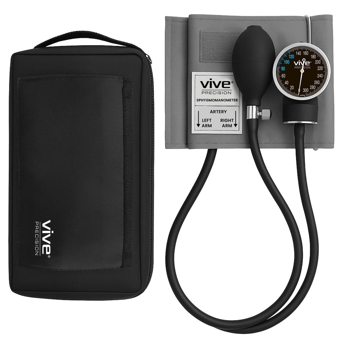 Manual Blood Pressure Cuff Aneroid Sphygmomanometer with Case S39357