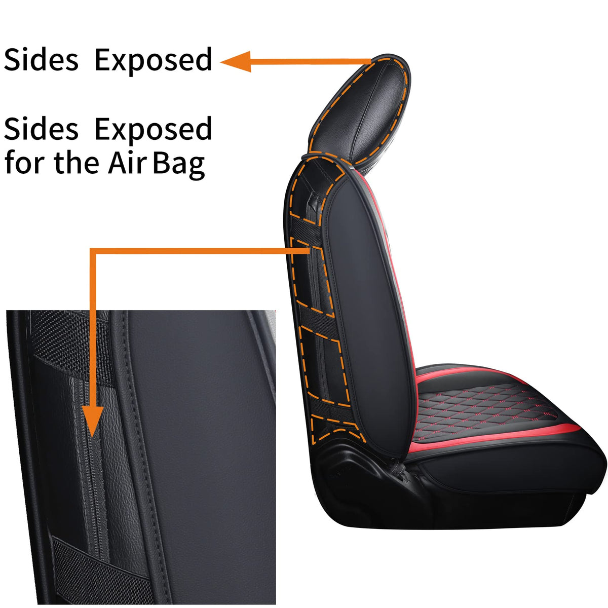 Jeep Wrangler JK JL 4-Door Seat Covers Full Set Q21065