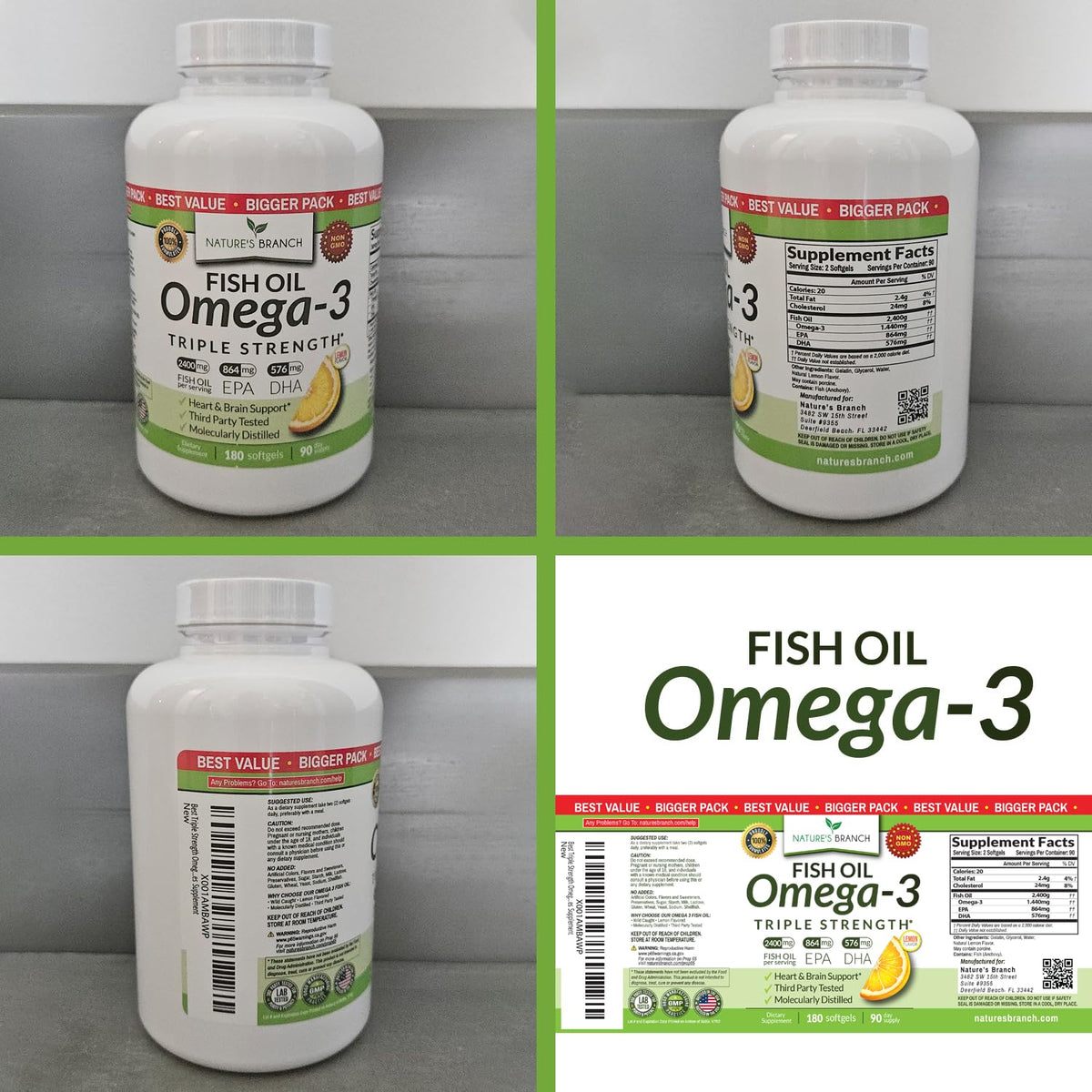 Omega 3 Fish Oil P50179