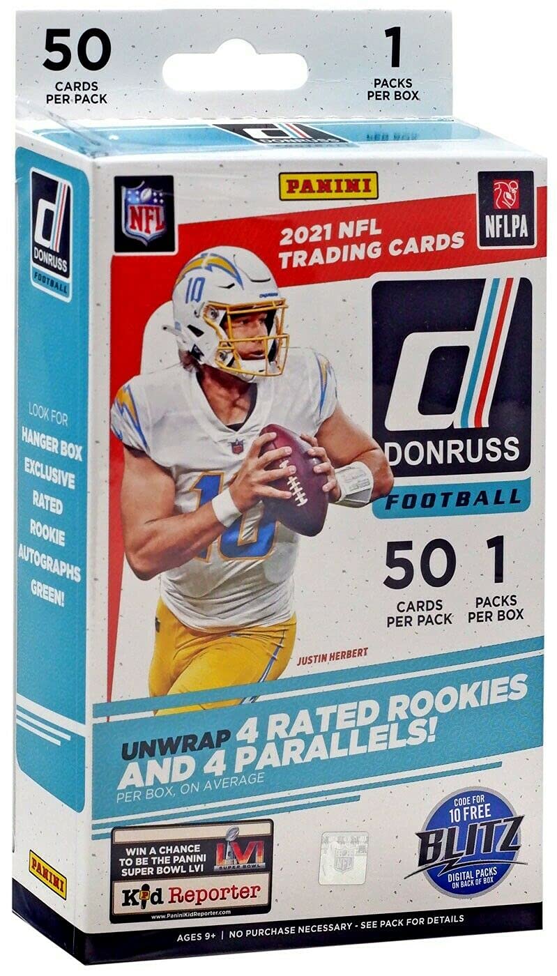 NFL Football Hanger Box 50 Cards D275455