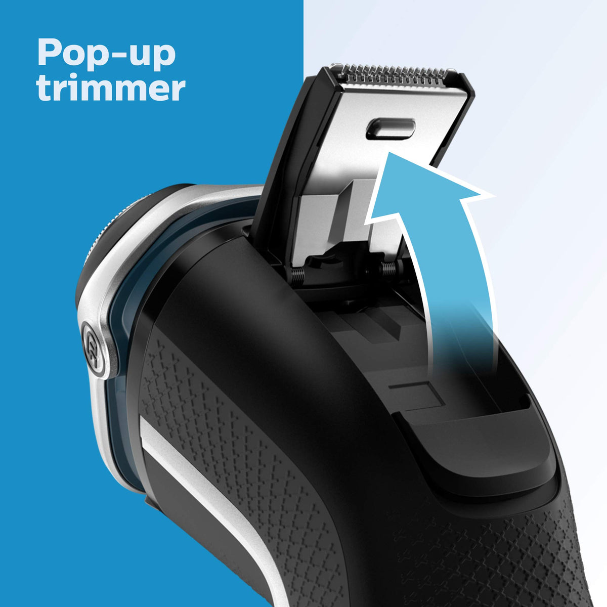 Cordless Rechargeable Wet & Dry Electric Shaver with Pop-up Trimmer N90190
