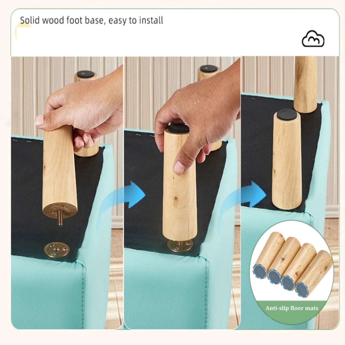 Pet Stairs Small Dog Climbing Ladder Non-Slip D63334
