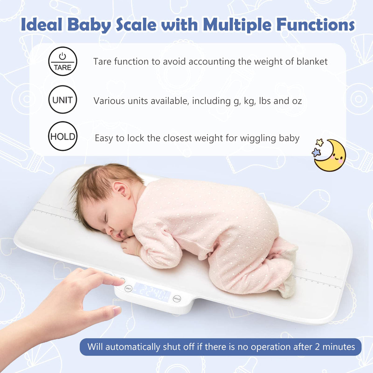 66lb Digital Baby and Pet Scale with Hold Function G937