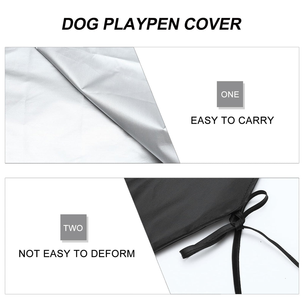Dog Playpen Cover Sunproof Roof Protector D82489