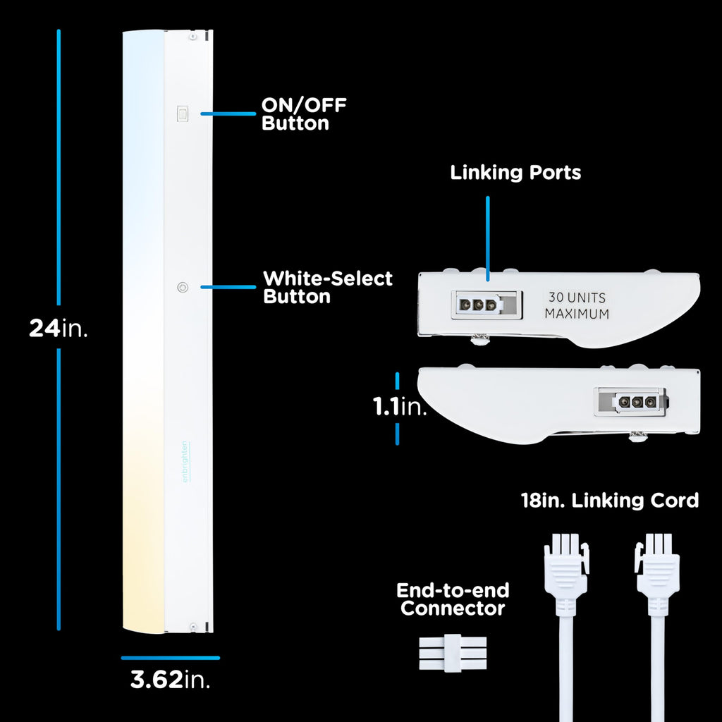 24 Inch Hardwired Under Cabinet Light P7658