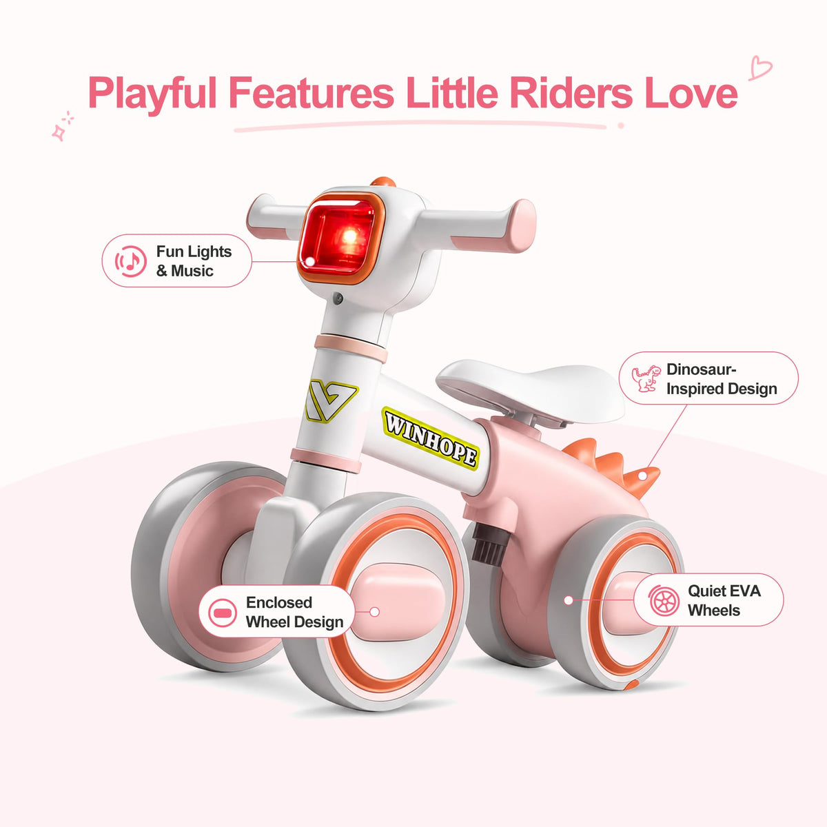 Dinosaur Baby Balance Bike E99888