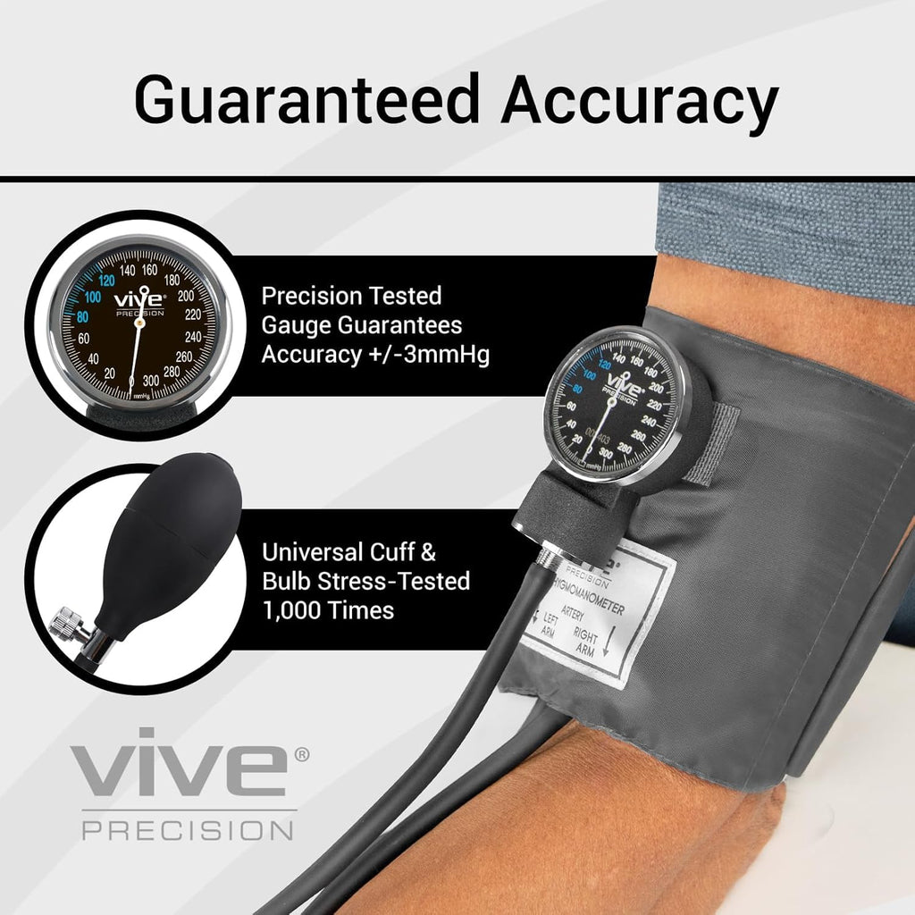 Manual Blood Pressure Cuff Aneroid Sphygmomanometer with Case S39357