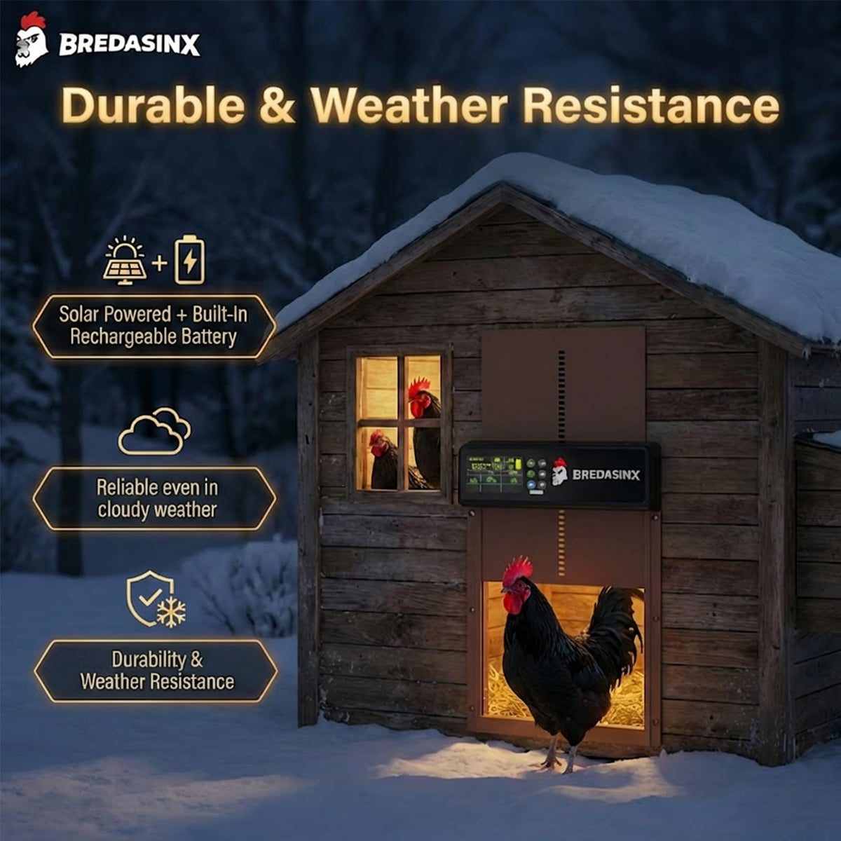 Automatic Chicken Coop Door K8371