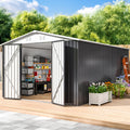 10x14 FT Outdoor Storage Shed B371