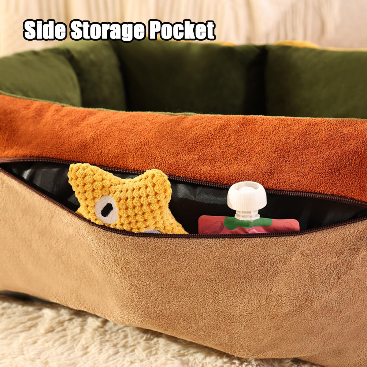 2-in-1 Dog Car Seat for Small Dogs U25866