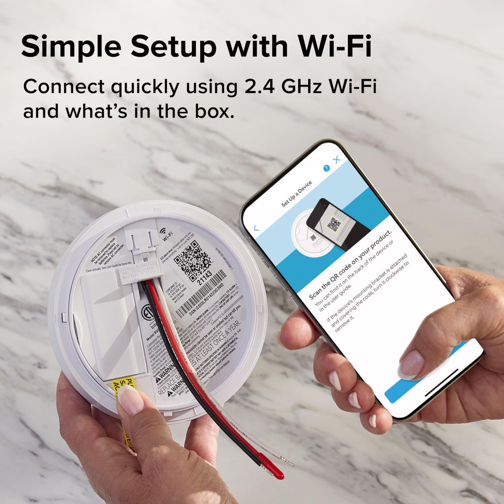 Smart Smoke & CO Detector Q497