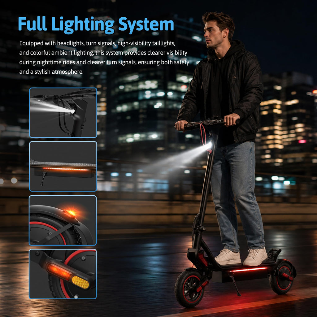 500W Electric Scooter with 10" Tires T590