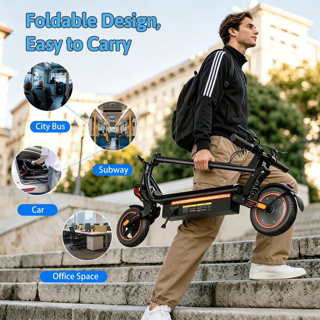 500W Electric Scooter with 10" Tires T590