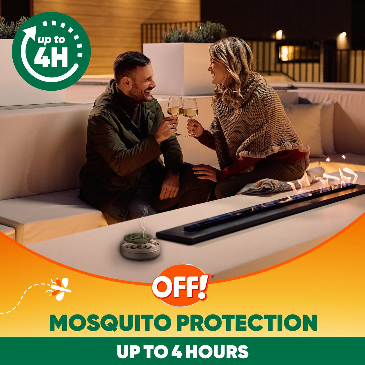 Outdoor Mosquito Repellent Coil Starter Pack Country Fresh Scent 3 Piece K1517