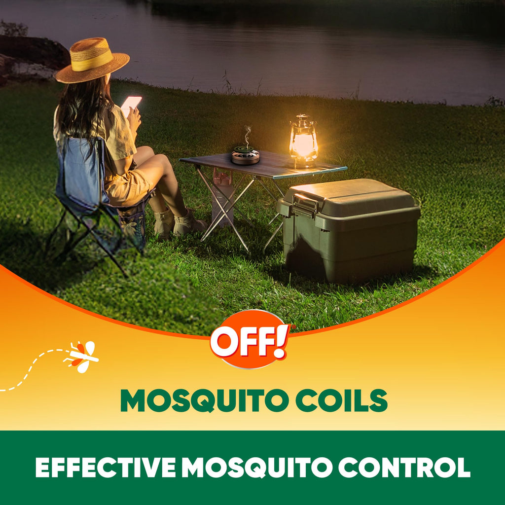 Outdoor Mosquito Repellent Coil Starter Pack Country Fresh Scent 3 Piece K1517