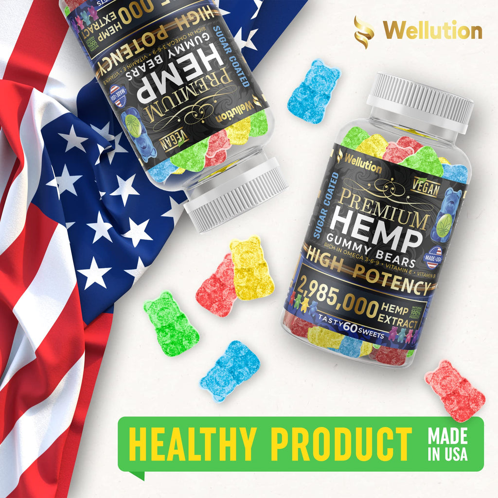 Sugar-Coated Hemp Gummies 2,985,000 MCG 60ct L55021