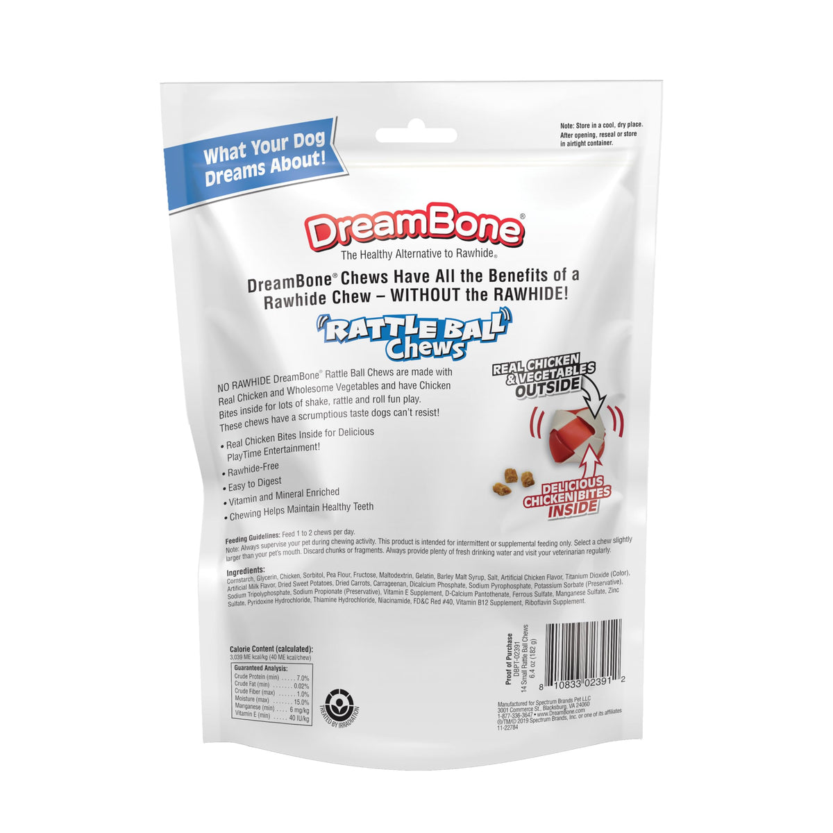 Rawhide-Free Dog Treats 14 Count K344595