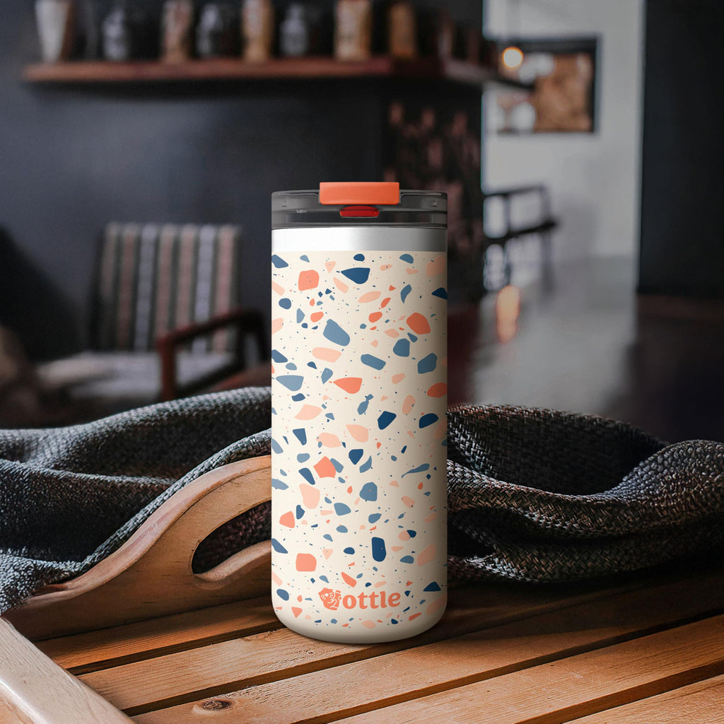 20 oz Insulated Stainless Steel Coffee Tumbler with Lid Q71081
