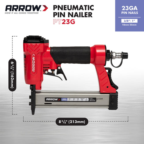 23 Gauge Compact Pneumatic Pin Nail Gun U5551