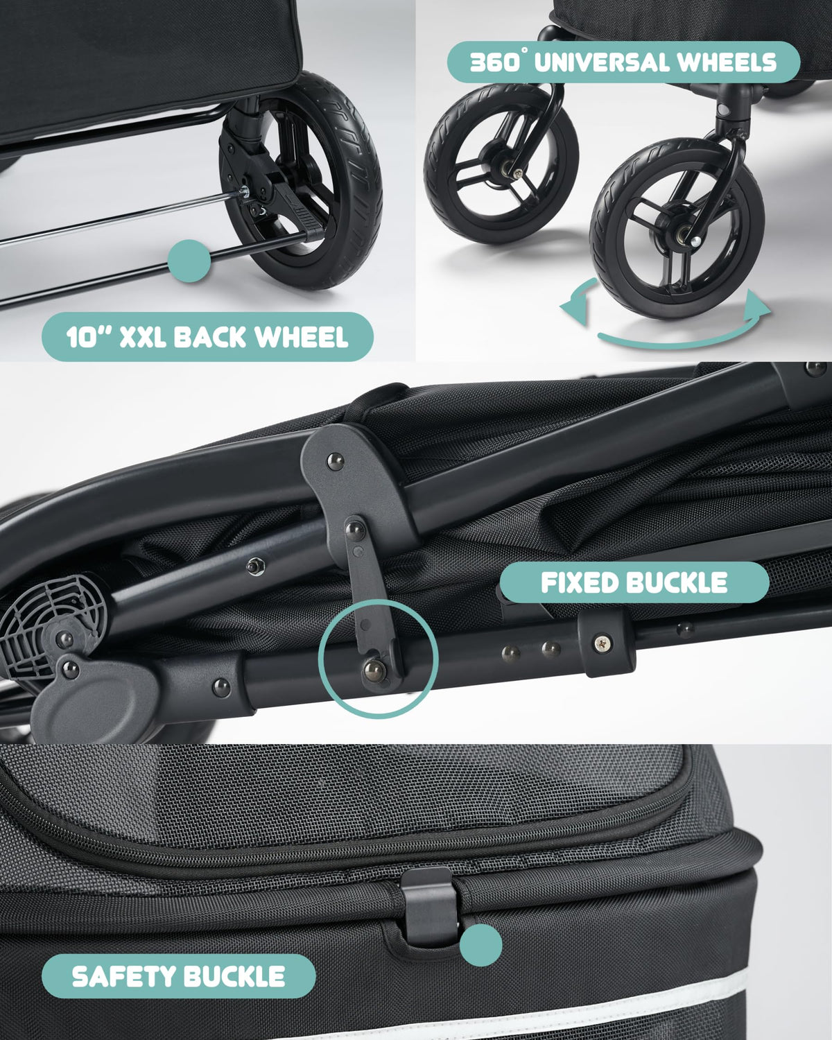 Large Pet Stroller X78484