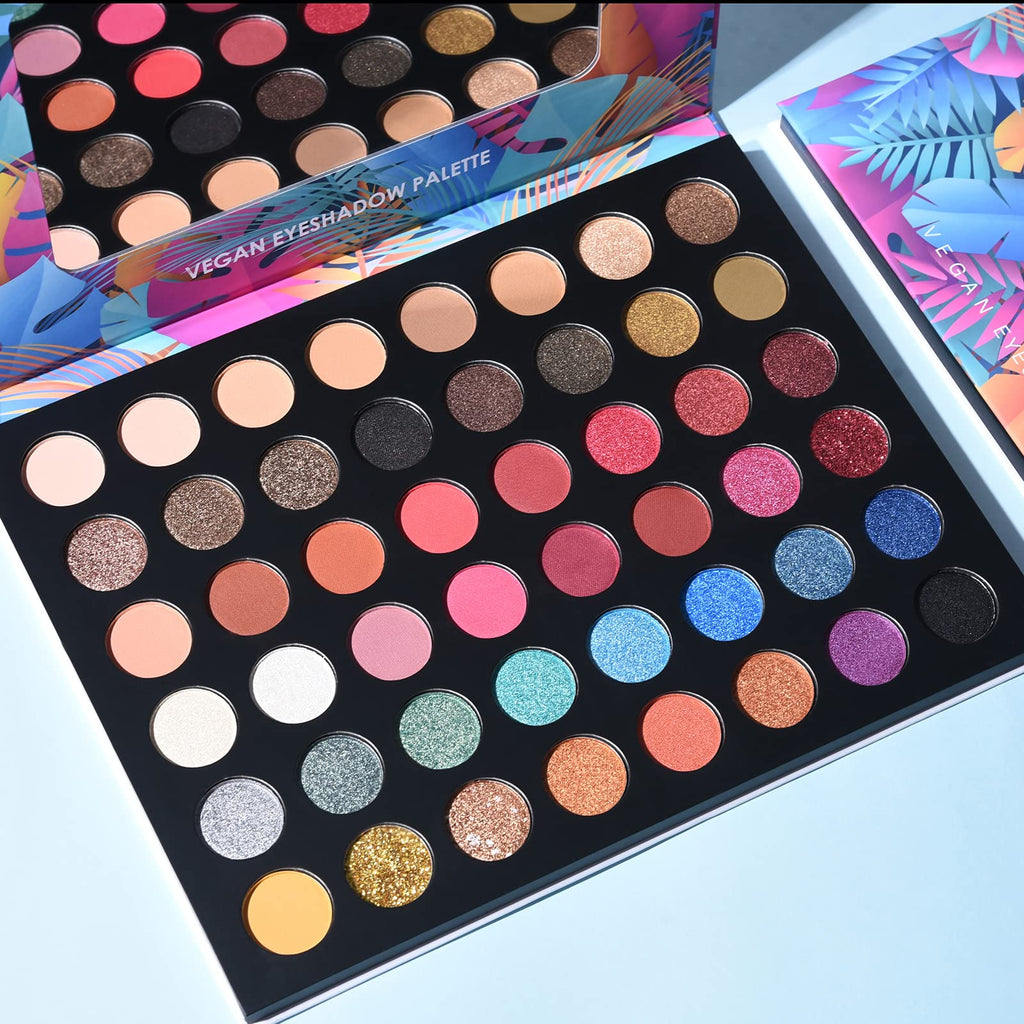 48 Colors Shimmer Glitter Eyeshadow Palette X9807