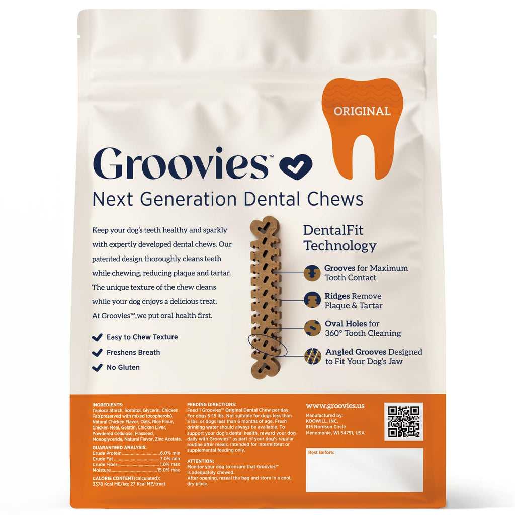 Small Flexible Dog Dental Chews 22Ct T752250