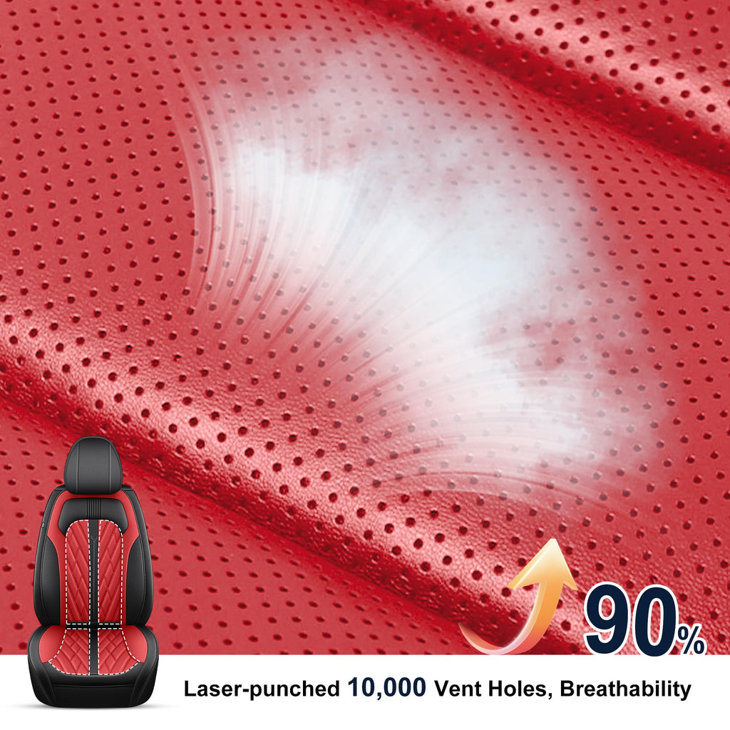Leather Full Set 5 Seats Seat Covers Z6422