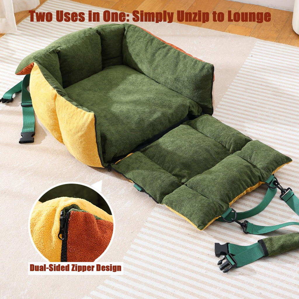 2-in-1 Dog Car Seat for Small Dogs U25866
