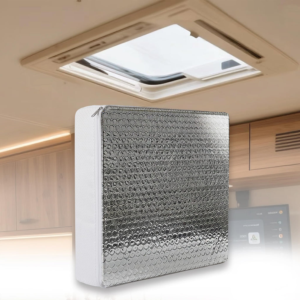 14"x14"x3" RV Vent Insulator (1-Pack) Reflective Skylight Cover E675614