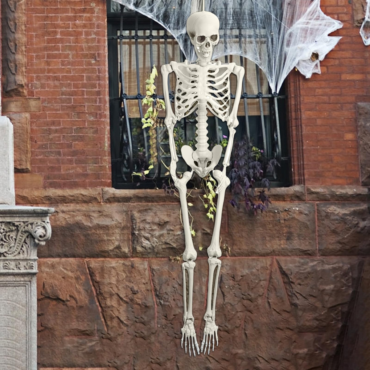 5.4ft Posable Life Size Skeleton G752126