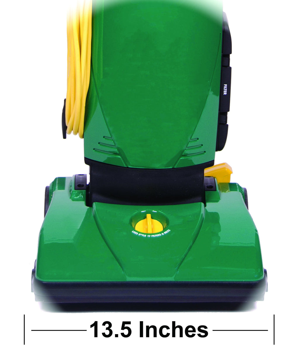 Bagged Lightweight Upright Vacuum Cleaner & Bagless Stick Vacuum with Crevice Tool E63311