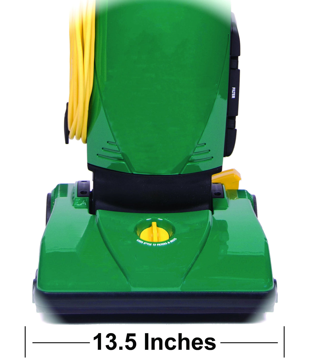 Bagged Lightweight Upright Vacuum Cleaner & Bagless Stick Vacuum with Crevice Tool E63311