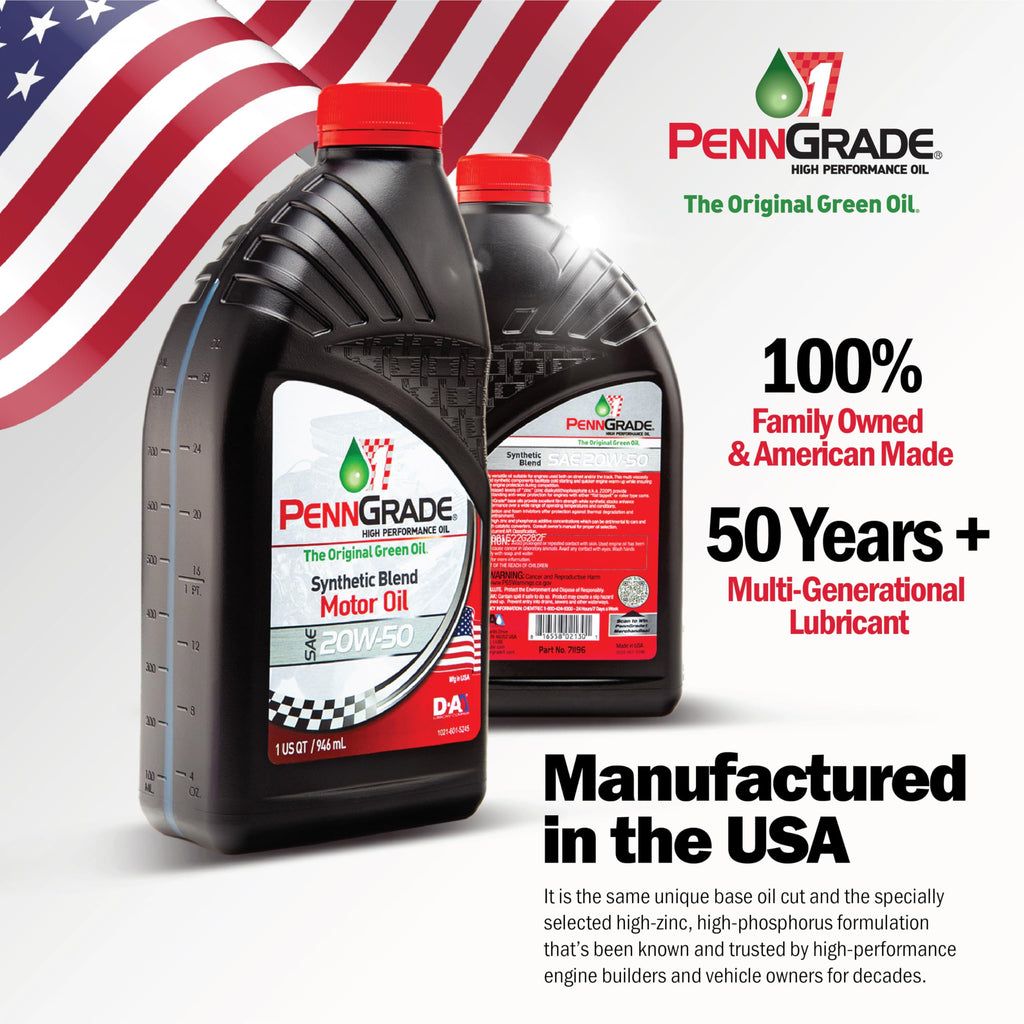 Synthetic Blend High Performance Oil SAE 5W-30 1 Quart 12 Pack Q80750