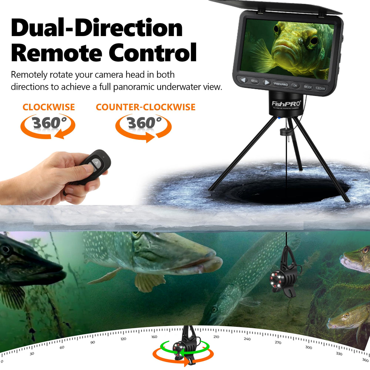 Underwater Fishing Camera Tripod D5261