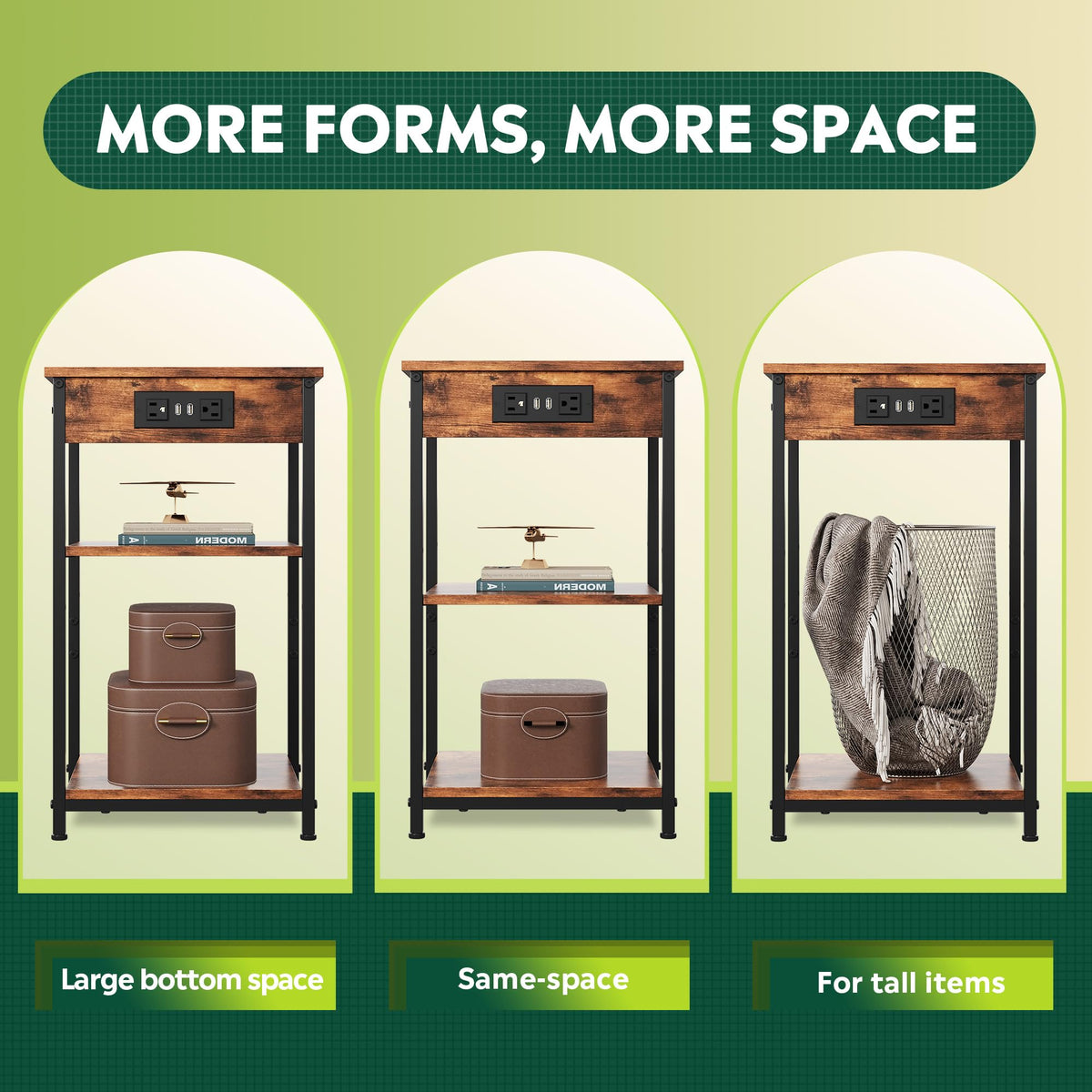 End Table with Charging Station E291267