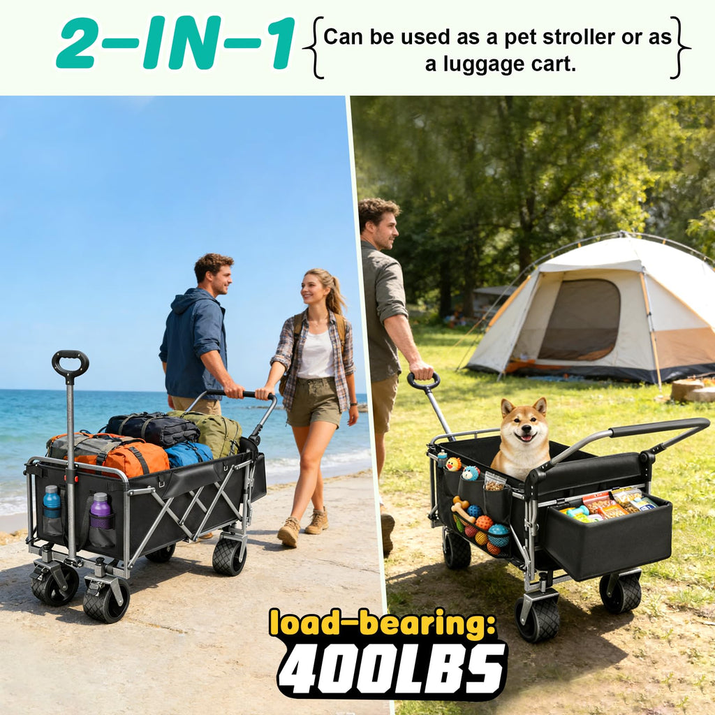 Large Dog Wagon Cart C35677