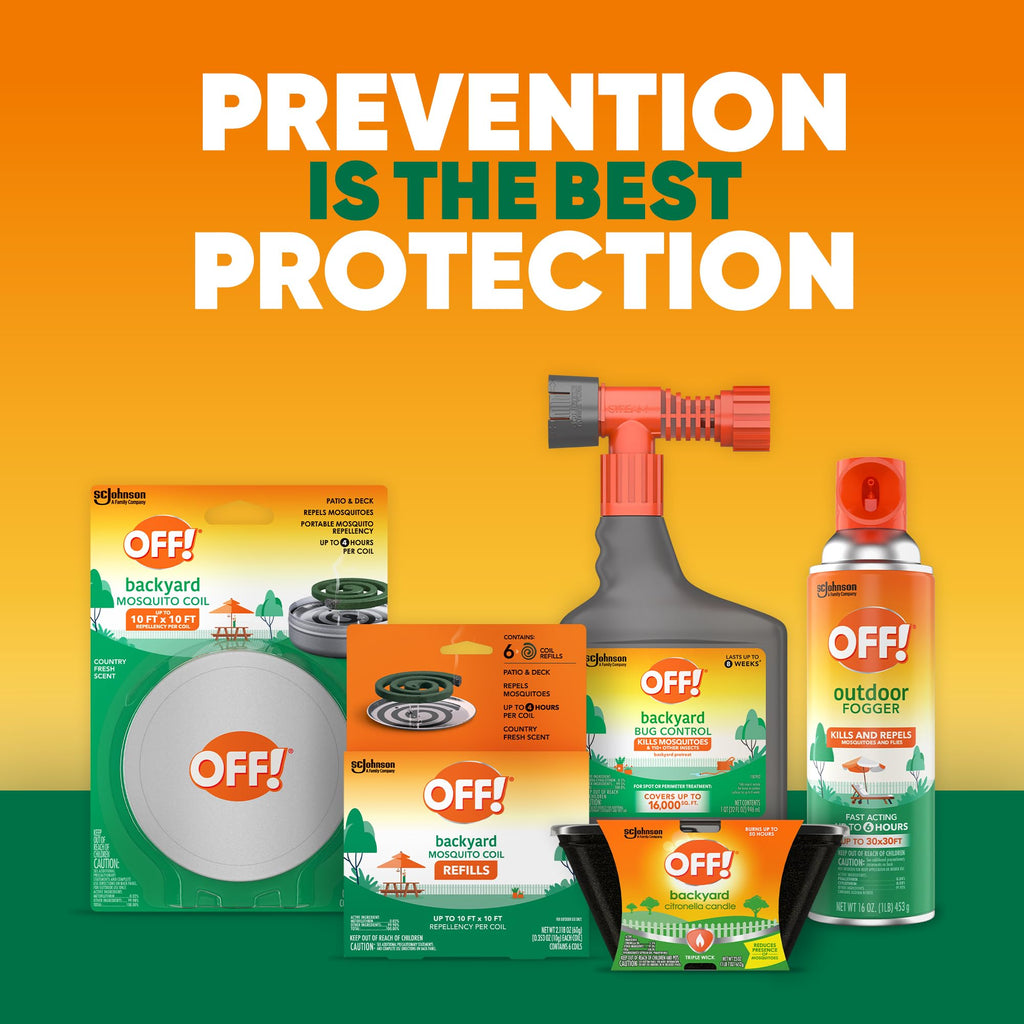 Outdoor Mosquito Repellent Coil Starter Pack Country Fresh Scent 3 Piece K1517