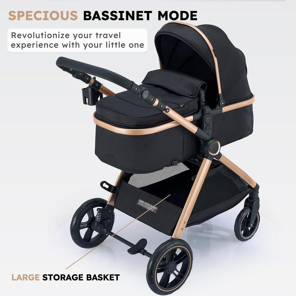 2-in-1 Convertible Baby Stroller E91086