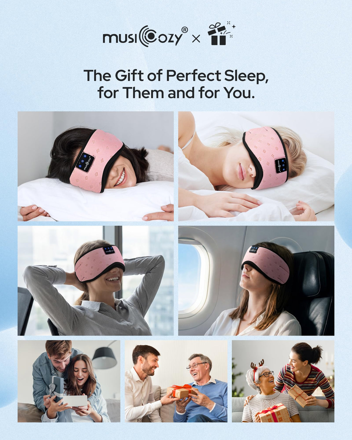 Bluetooth Sleep Mask Headphones N2271
