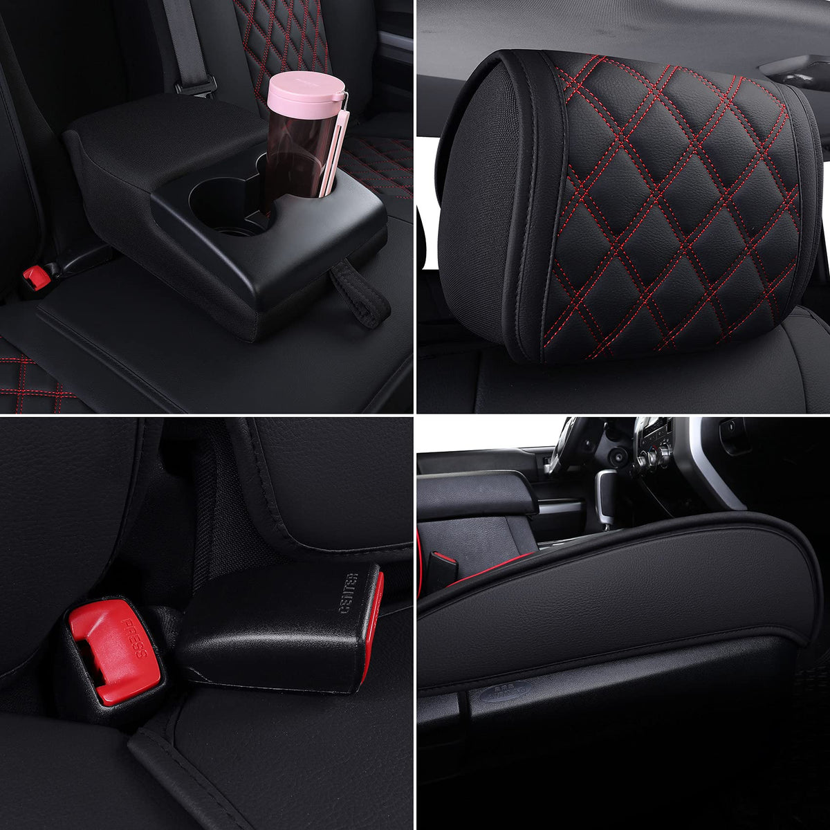 Truck Seat Covers for Toyota Tundra Crewmax Cab L801