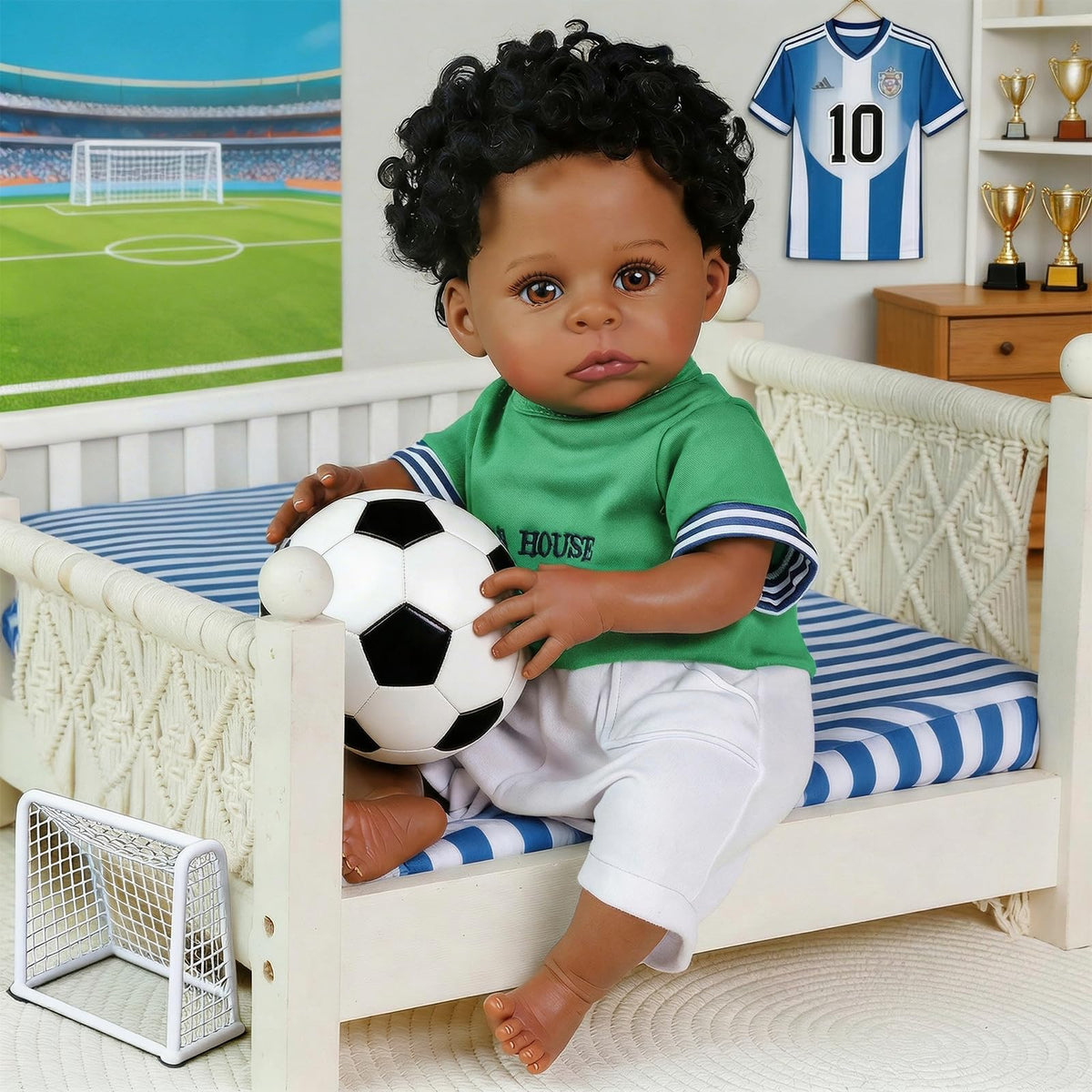 Black 20 Inch Reborn Baby Doll D231463