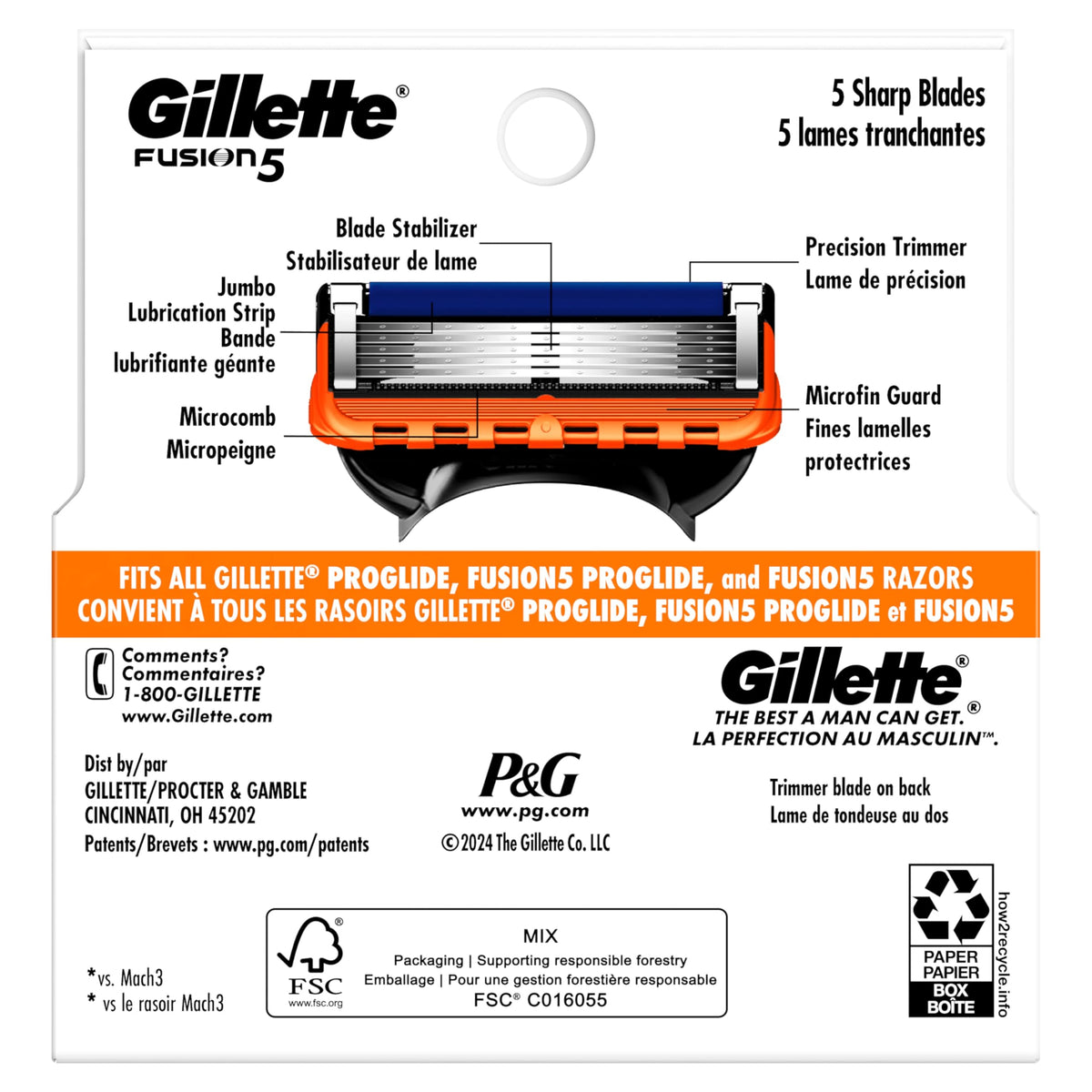 Razor Blade Refills V969